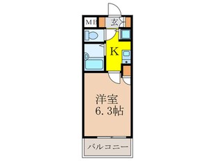 リ－ガル新大阪Ⅲ（503）の物件間取画像